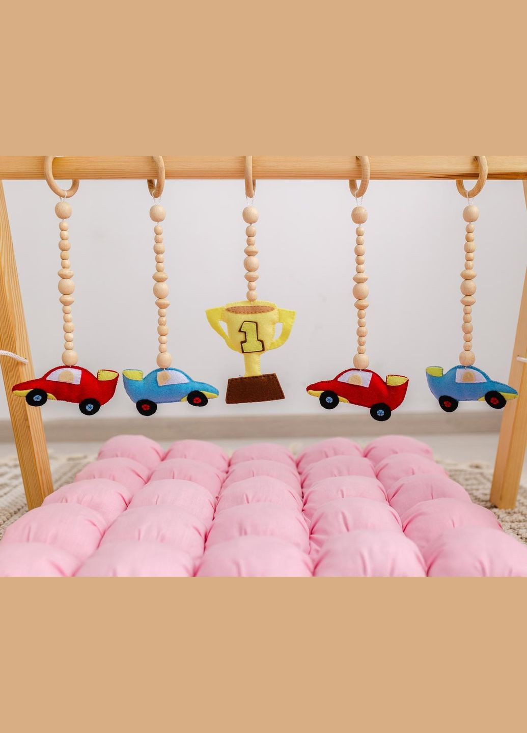 Мобиль детский напольный Чемпион с матрасиком Принцесса No Brand (316256982)