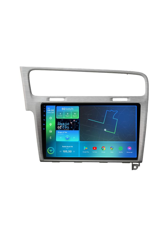 Штатная магнитола VW Golf 7 grey FL10 4+64Gb 4G Carplay DSP Torssen (307090039)