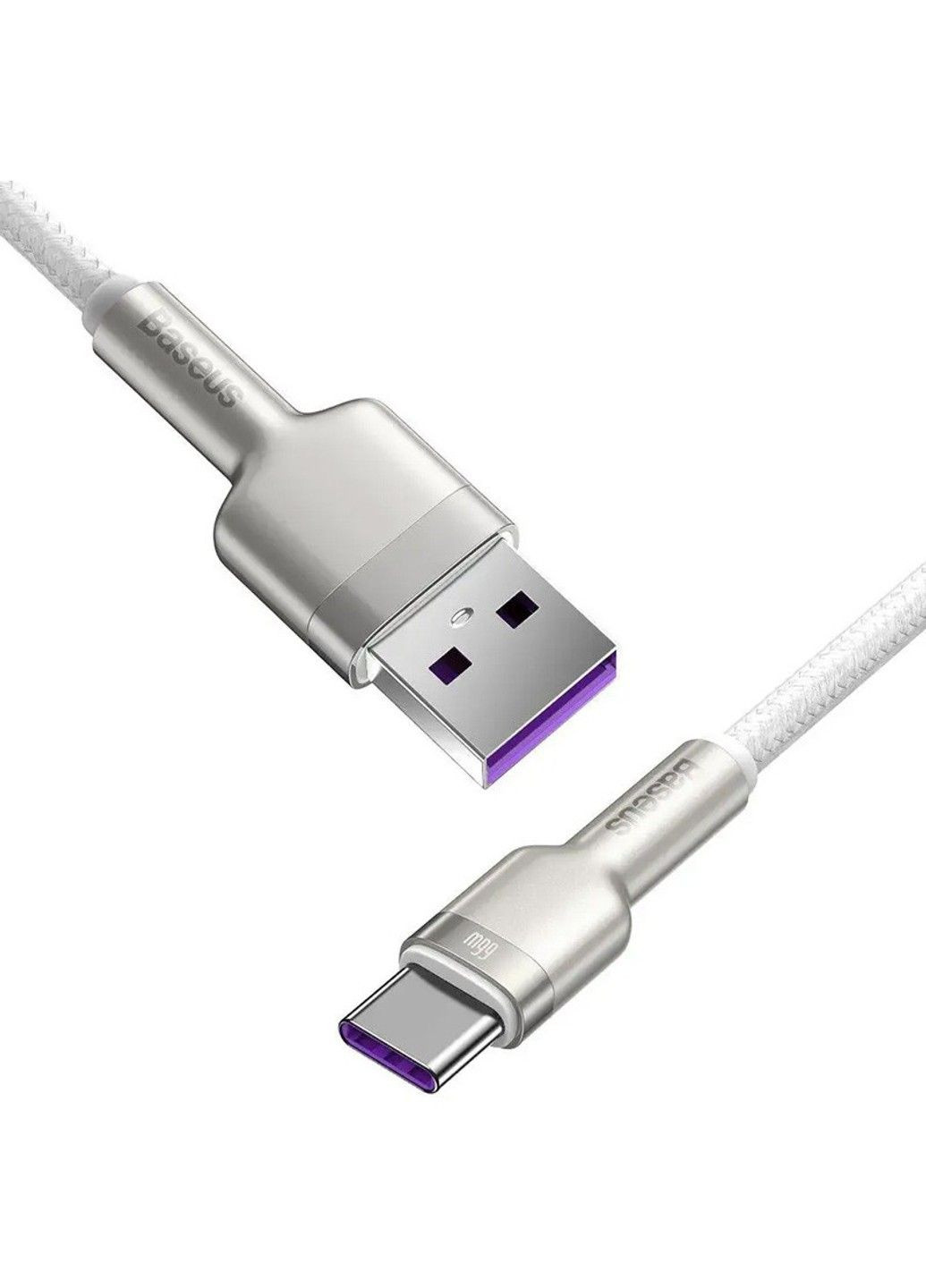 Дата кабель Cafule Metal Data USB to Type-C 66W (1m) (CAKF00010) Baseus (291881086)