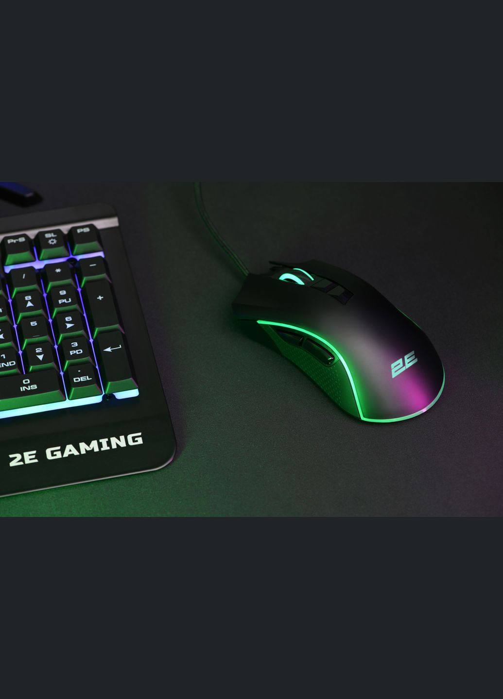 Мышь MG340 RGB USB Black 2E Gaming (314777143)