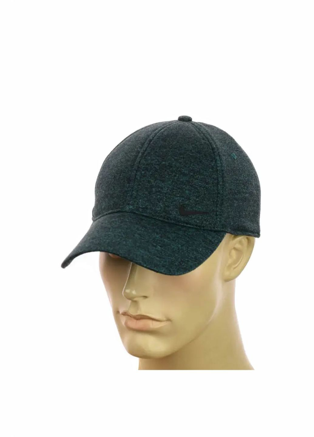 Трикотажная мужская кепка на резинке Nike / Найк No Brand чоловіча кепка закрита (278279340)
