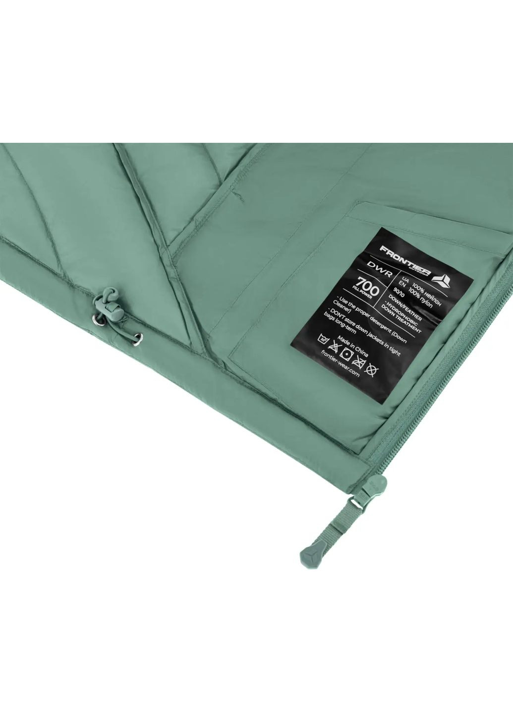 Комбинированная демисезонная куртка frontier vinca spruce No Brand