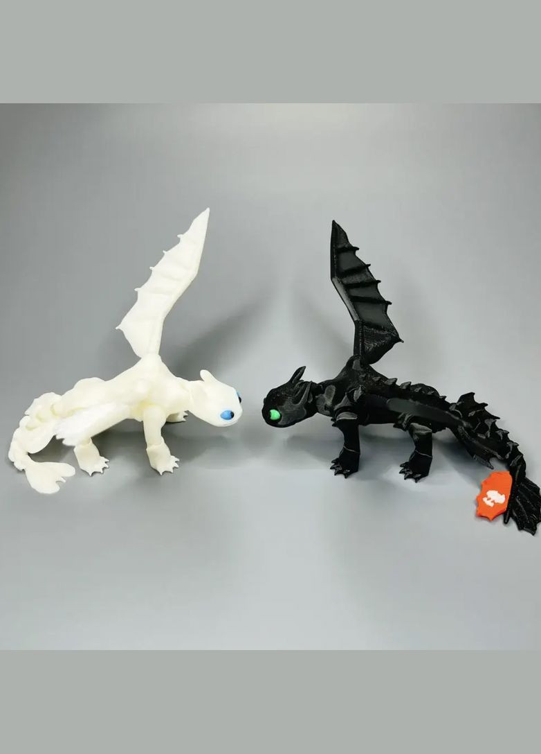 Дракон з «Як приборкати дракона» виготовлений на 3D-принтері Беззубик UA3D (303136809)