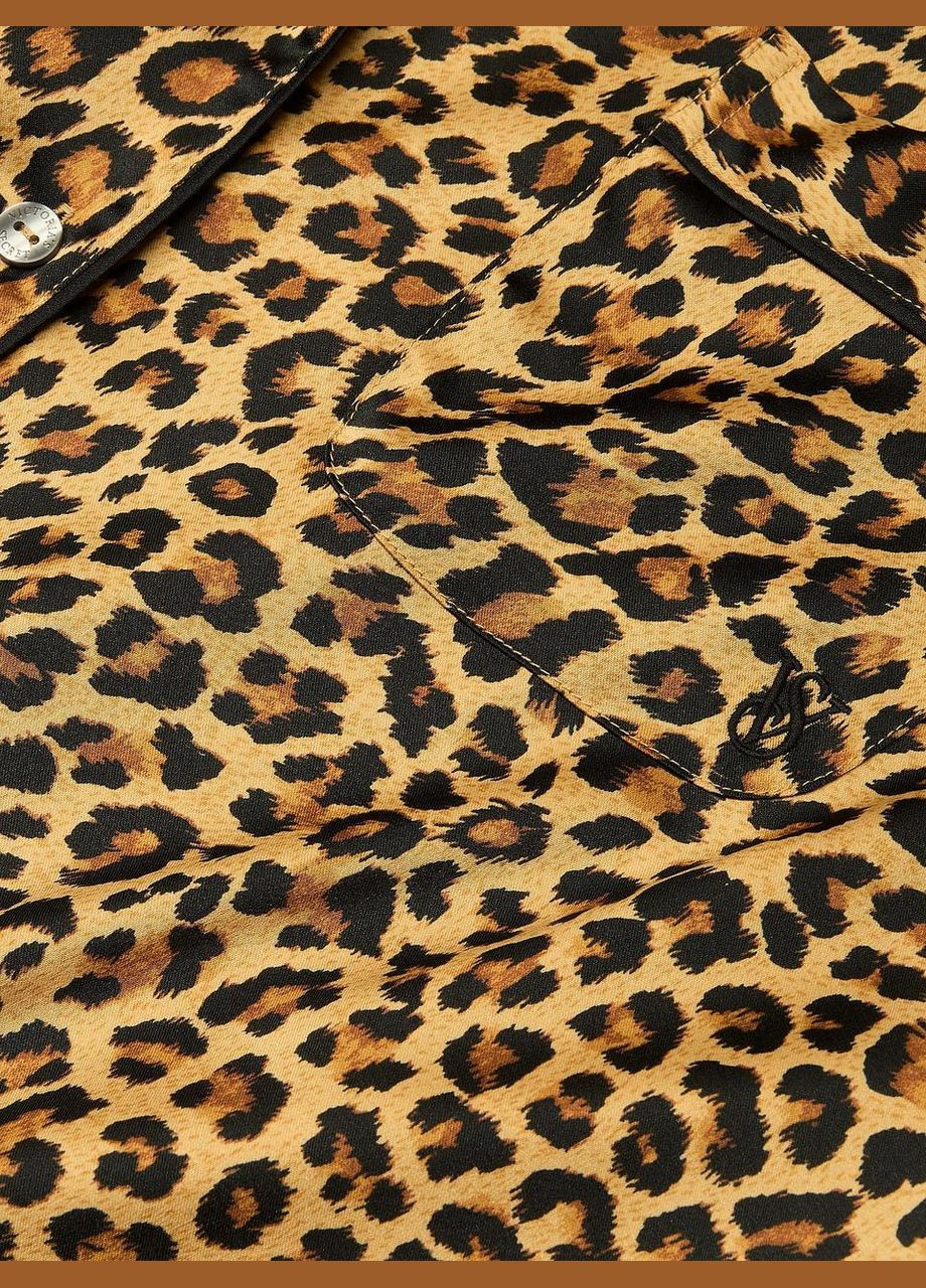 Чорна всесезон жіноча піжама (штани + сорочка) glazed satin сорочка + брюки Victoria's Secret