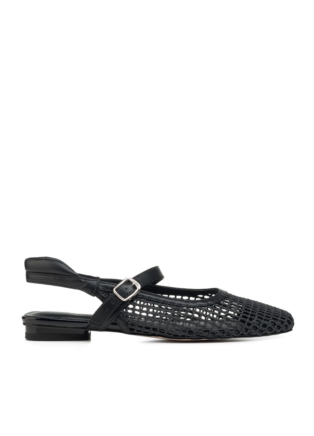 Черные босоножки (1471л) Vensi