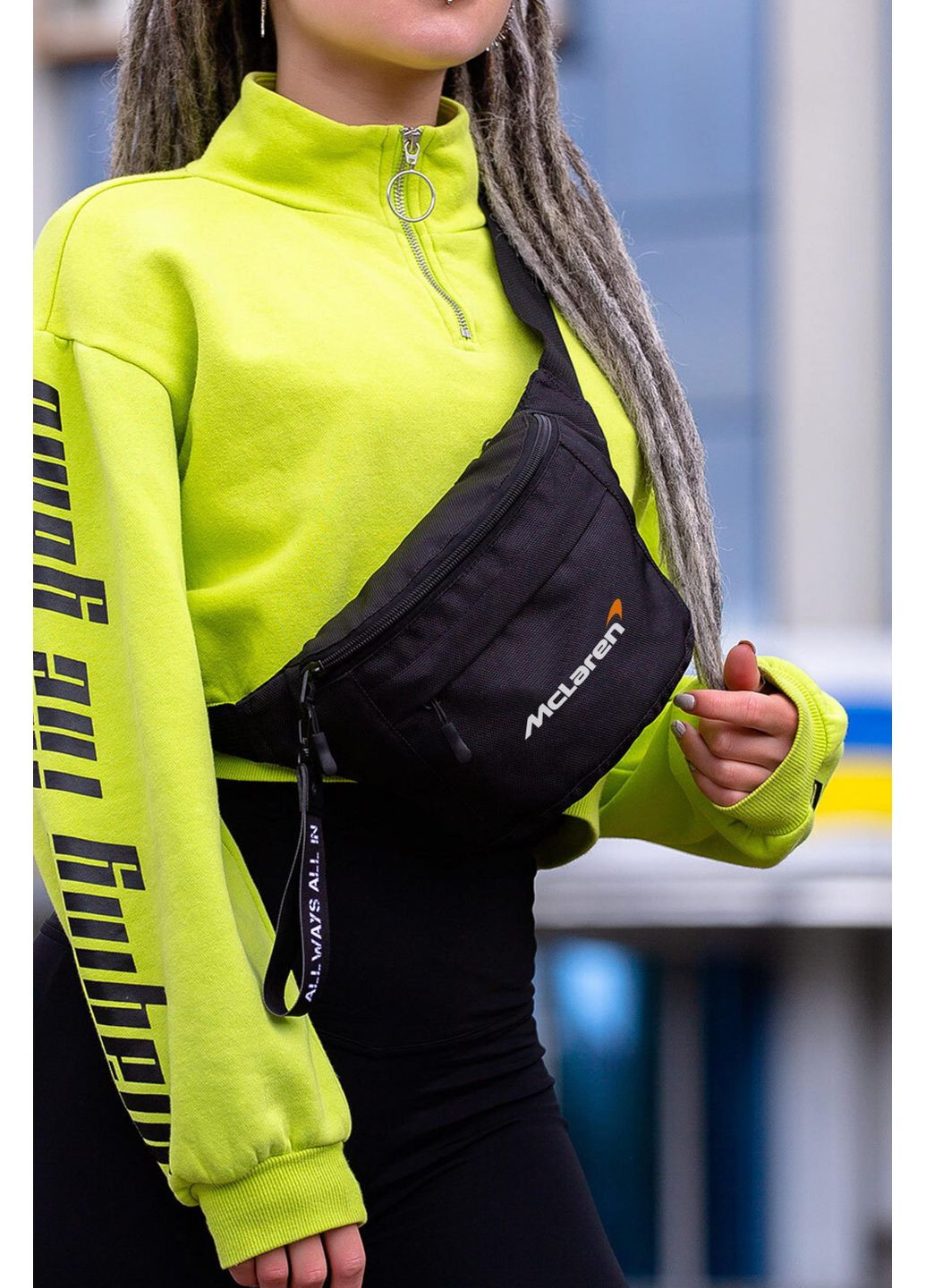 Жіноча Сумка Бананка Барсетка Через Плече З Принтом McLaren Without (350908714)