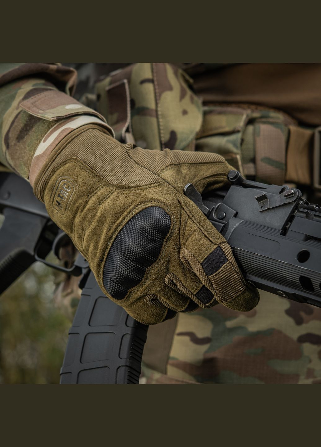 Рукавички Assault Tactical Mk.6 Olive (S) M-TAC (303629233)