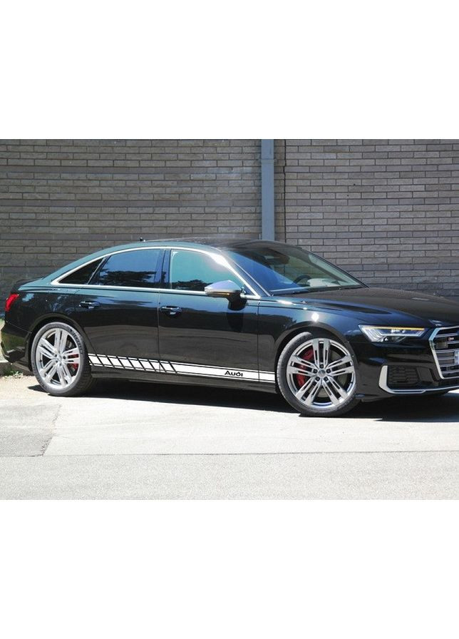 Полосы на автомобиль 3D TUNING STUDIO Ауди W 980х120х0.060мм=4штуки No Brand (362498401)