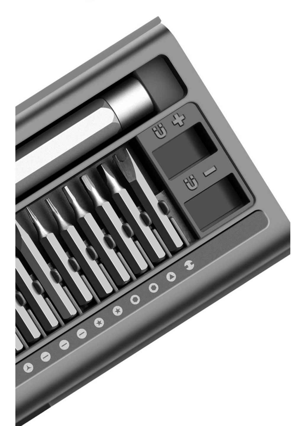 Набір 25 в 1 Hammer магнітних прецизійних викруток для точних робіт, дрібного ремонту в кейсі Kit Bits (293418502)