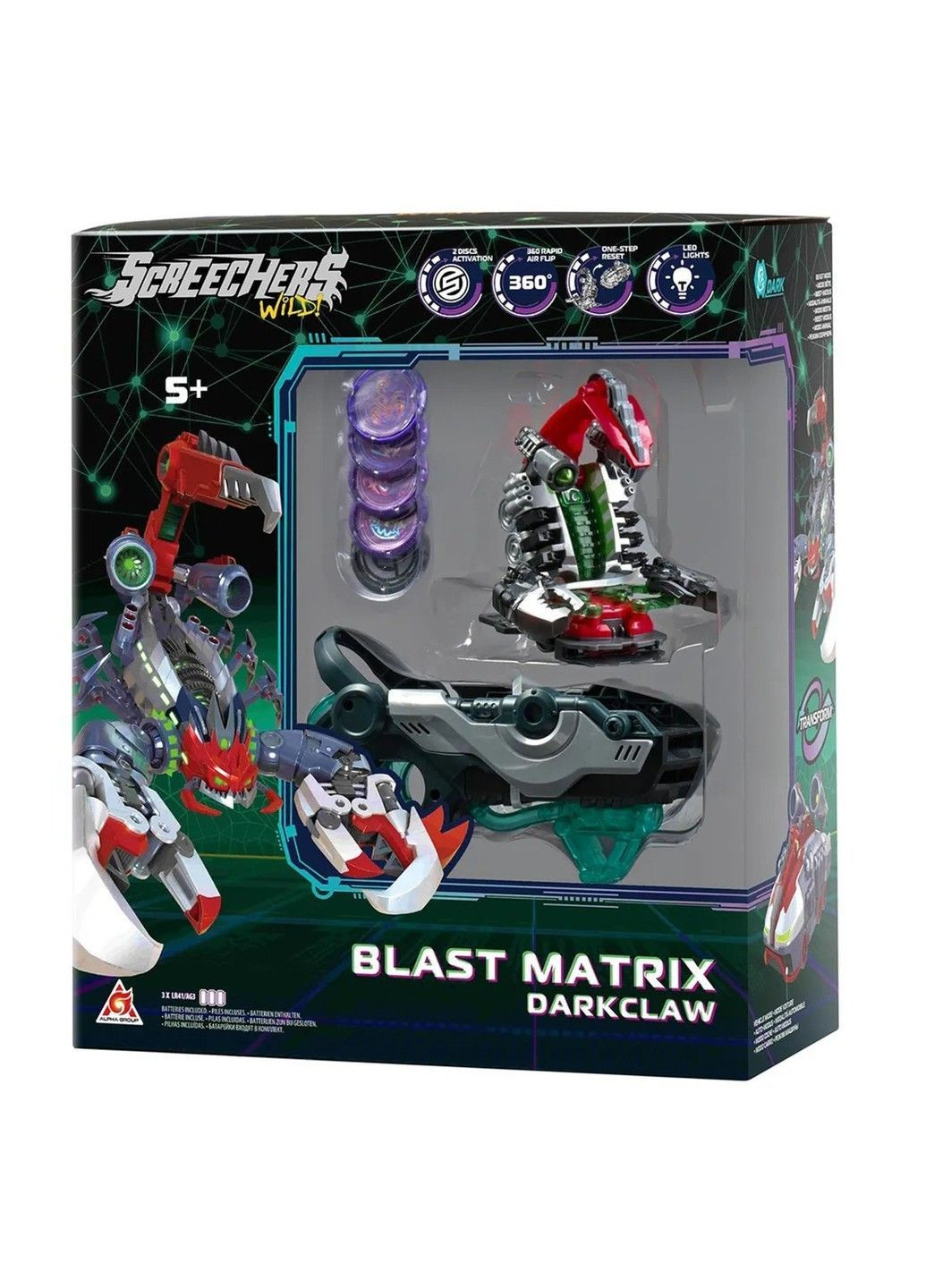Ігровий набір ! S5 L2 – Дарккло Screechers Wild (365876203)