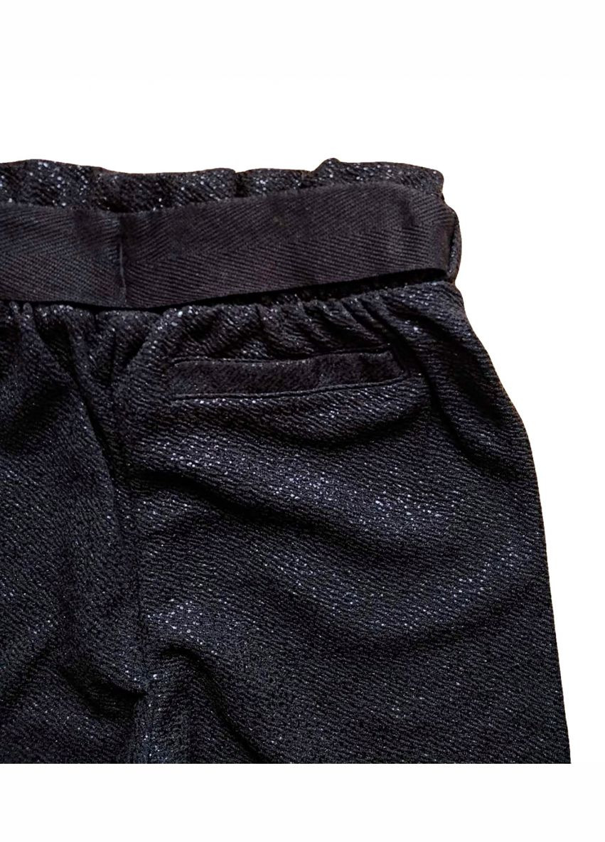 Черные повседневный, кэжуал демисезонные прямые брюки Kiabi