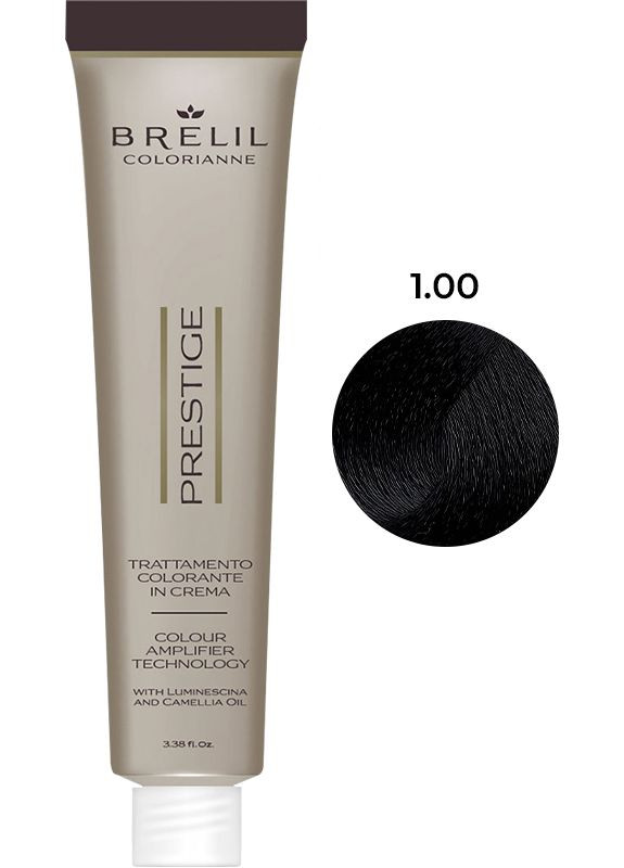 Фарба для волосся Colorianne Prestige 1/00, 100мл BRELIL (335263511)