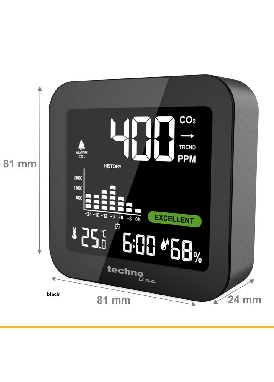 Метеостанція WL1025 Black (WL1025) Technoline (363044641)