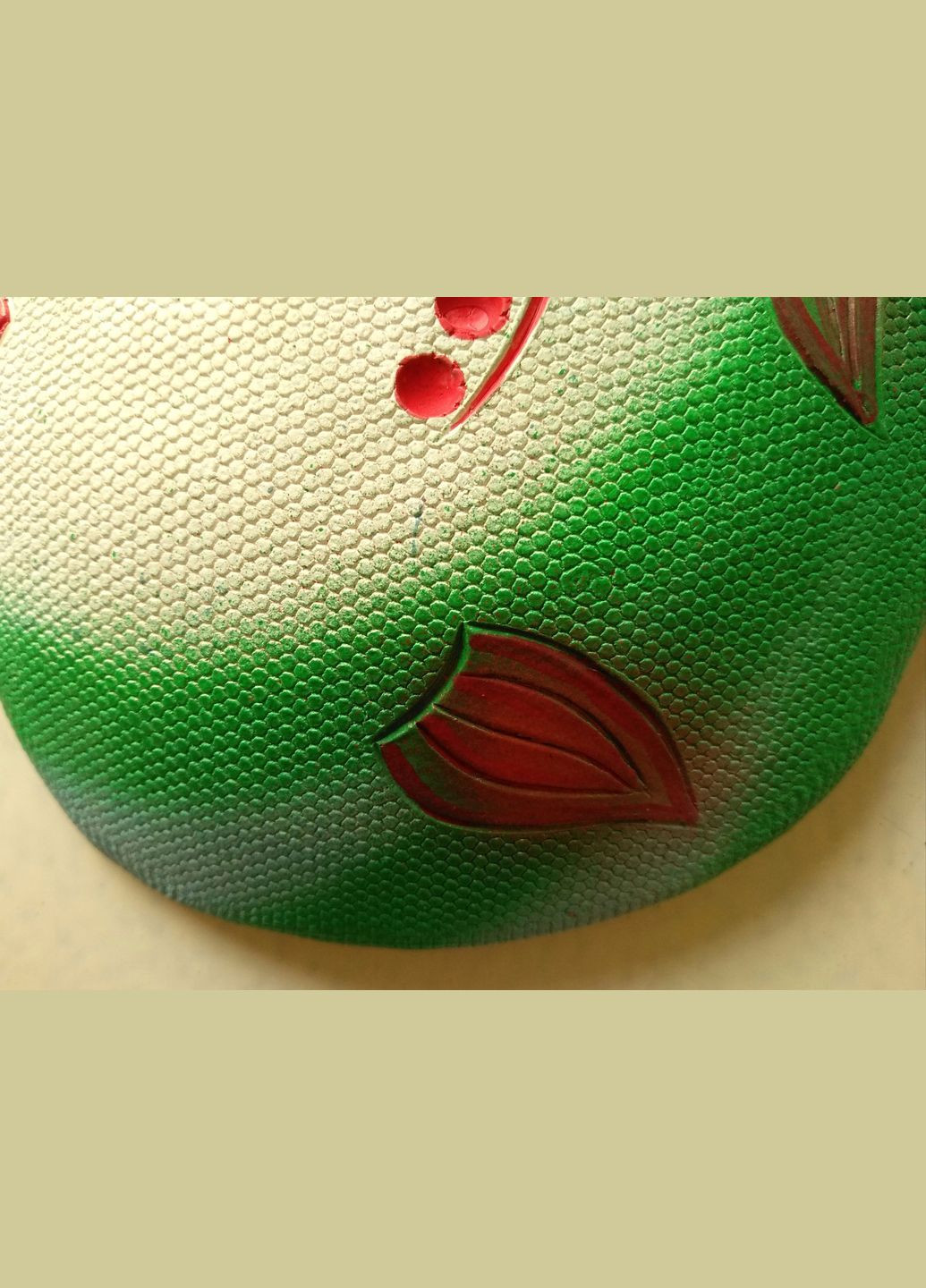 Керамічне настінне панно "Яскрава Рибка" (зелена) Коти&Ангели (301532983)