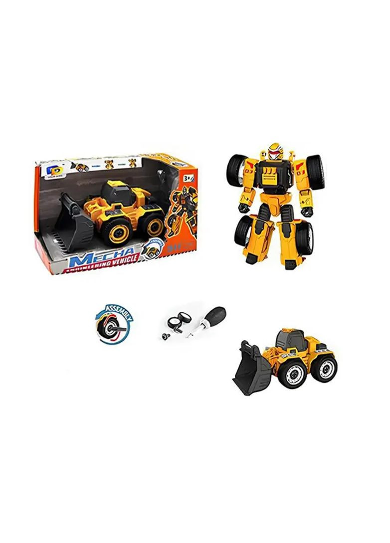 Трансформер пластиковий D622-H601A в асортименті 20,6x10x13 см YG Toys Хло9156 (370651246)