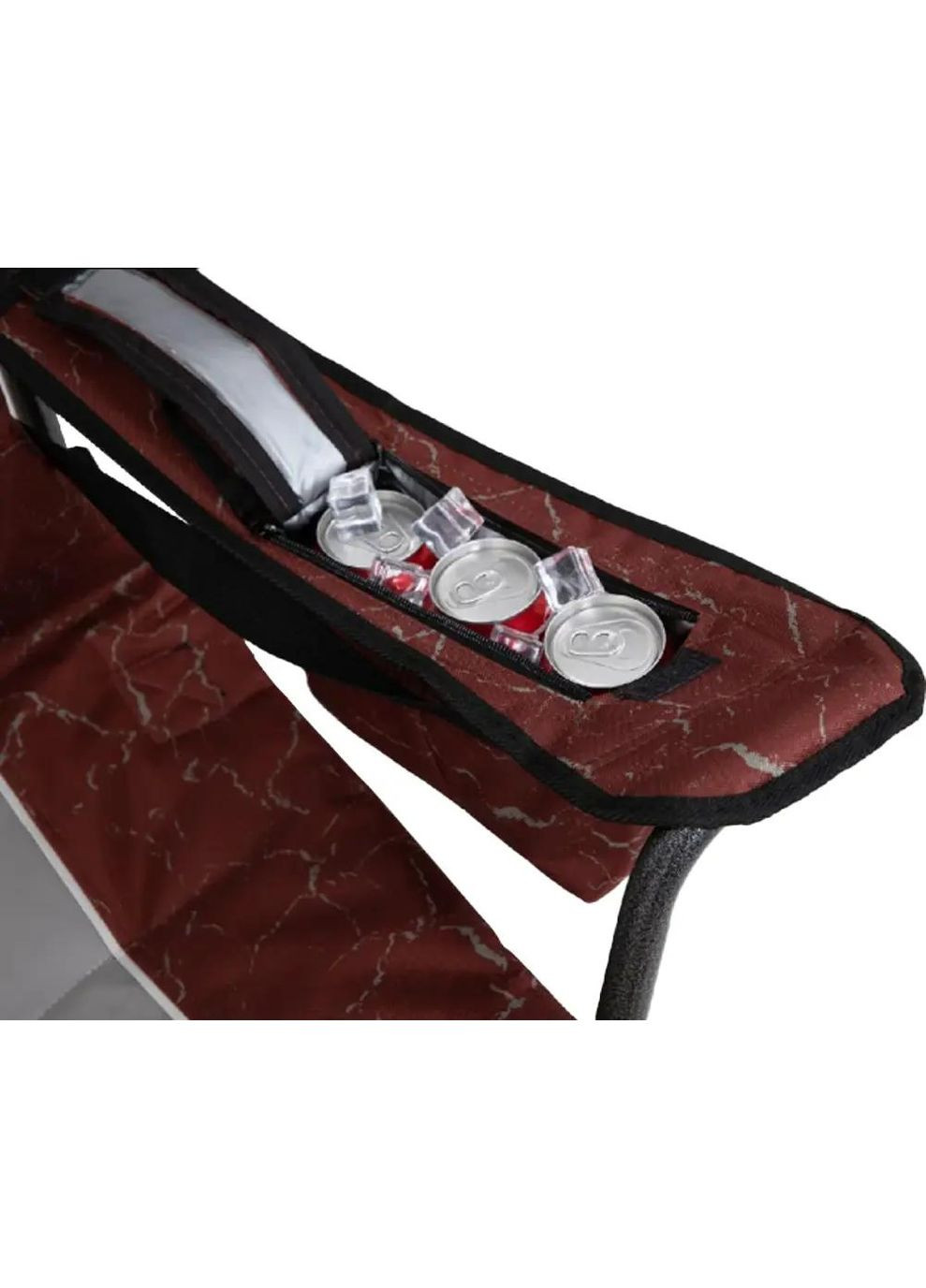 Стул разложенный Juniper C10 Red/Grey KingCamp (356504628)