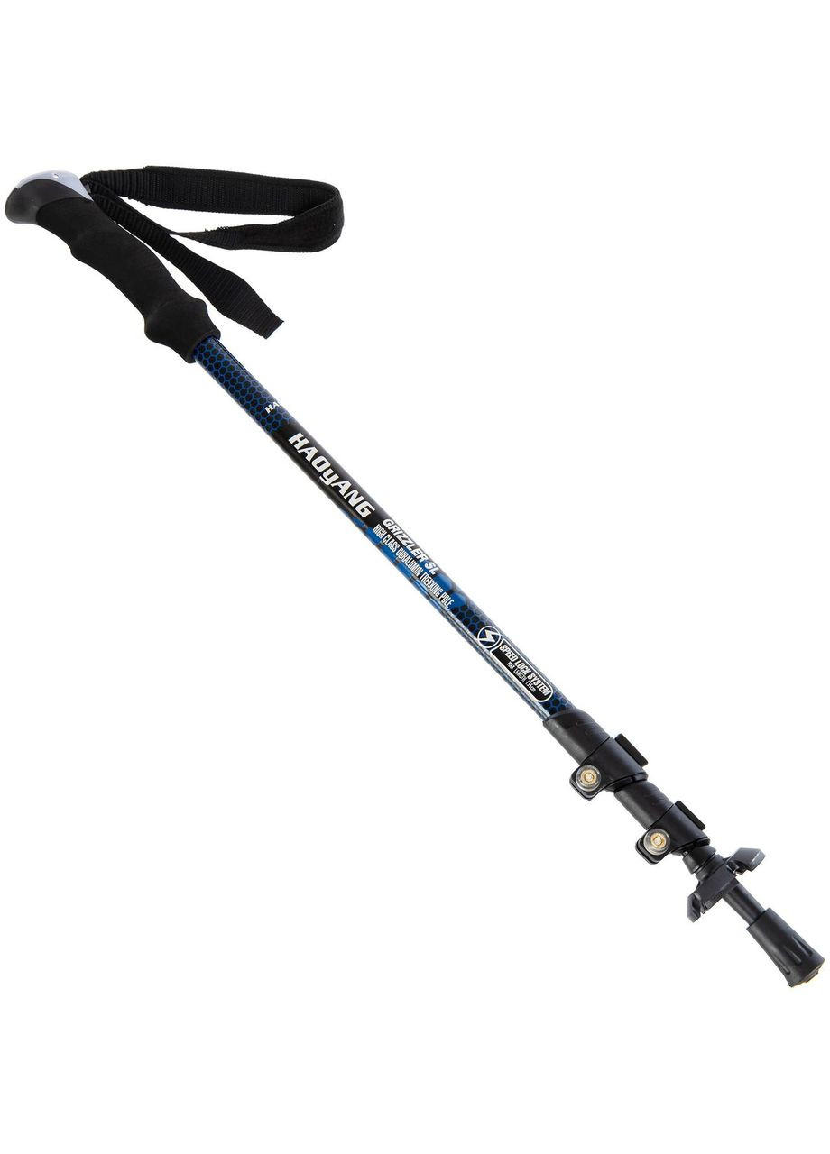 Палка трекінгова для скандинавської ходьби з пробковою ручкою HAOyANG Чорний TY-2954 SP-Sport (332182873)