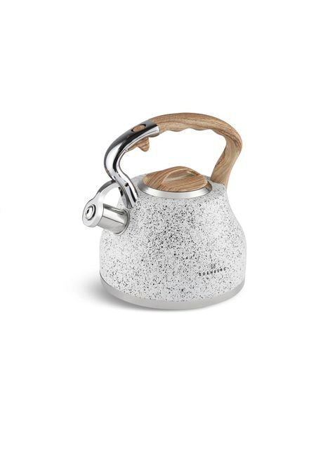 Чайник со свистком из нержавеющей стали 3 л EB-8843-white Edenberg (320639803)