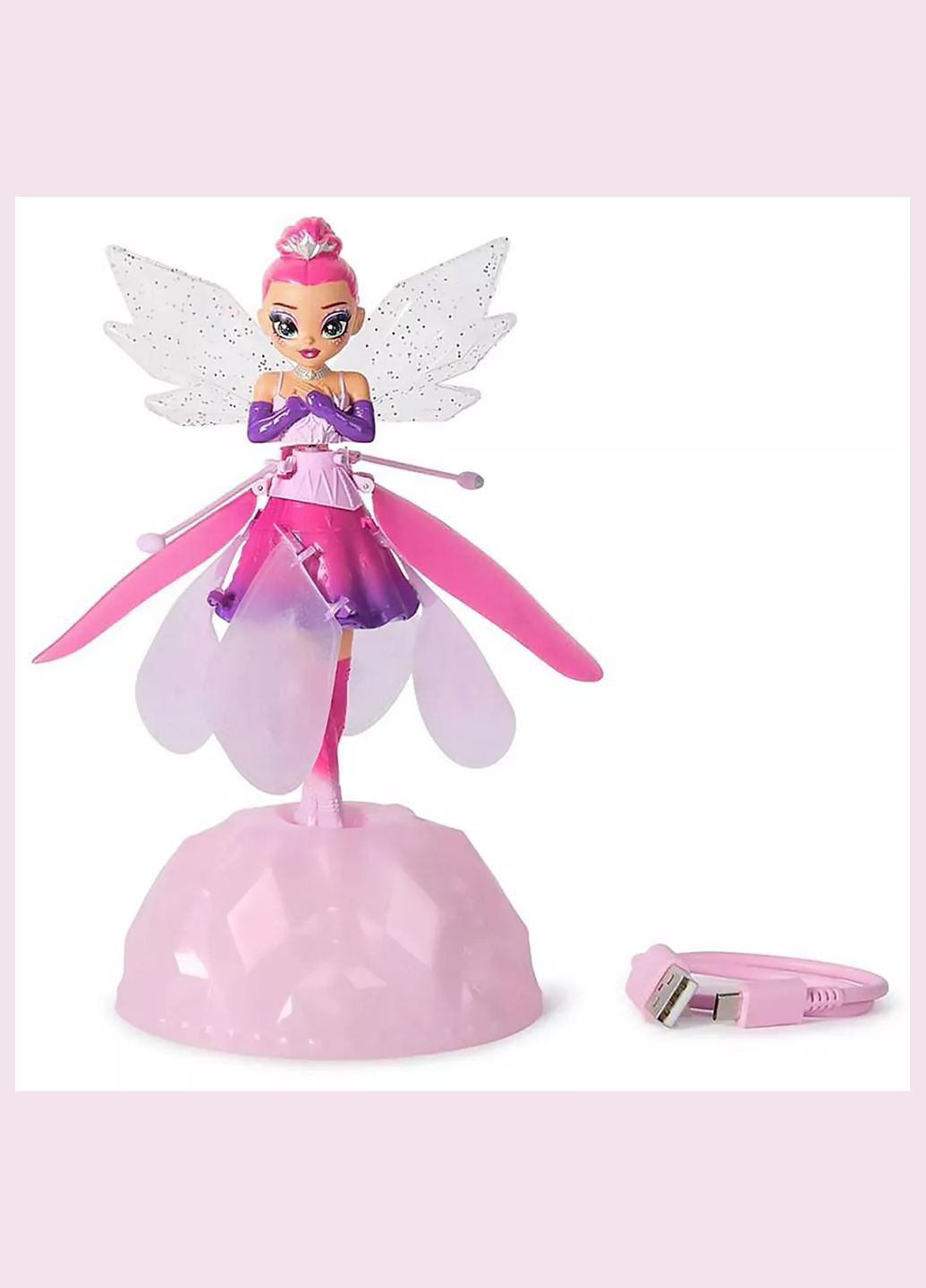 Лялька Crystal Flyers Літаюча казкова фея (SM30200) Hatchimals (330057609)