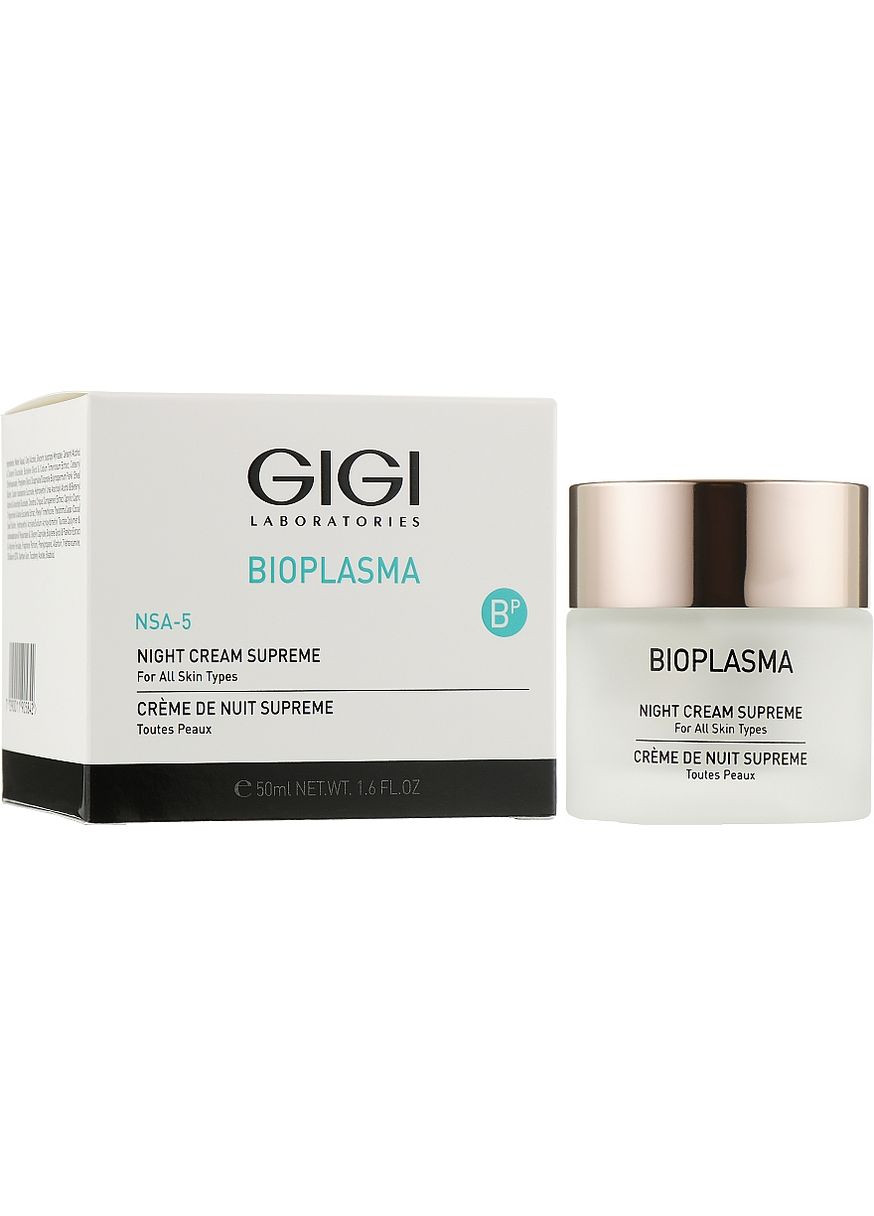 Ночной питательный крем Bioplasma Night Cream Supreme 50ml (102888-17993) Gigi (368663856)