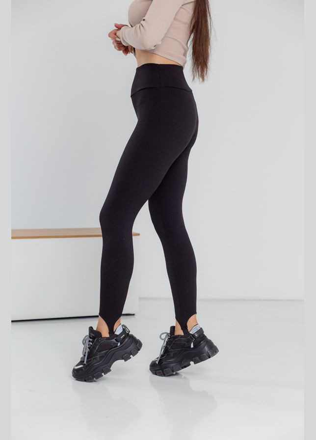 Лосины со штрипками 9080 42() Цвет черный AKSAN (301076738)