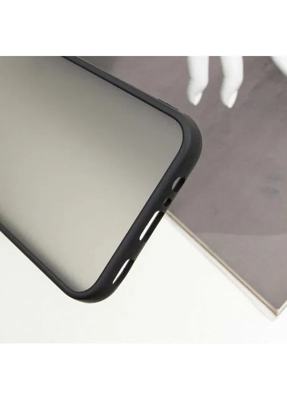 Чехол накладка для Samsung Galaxy A17 4G/5G ударопрочный TPU + поликарбонат черный No Brand Samsung Galaxy A17 5G/4G (402056785)