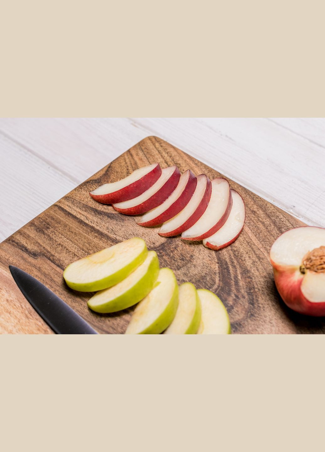 Дощечка кухонна «Вигин» L Горіхова дошка з персональним логотипом EcoWalnut (295266044)