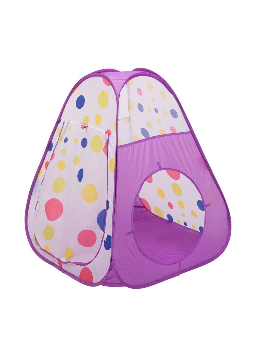 Палатка детская 3 в 1 70×70×90 см игровая палатка с туннелем и бассейном Фиолетовый HP-S-4NDV LUGI (370707695)
