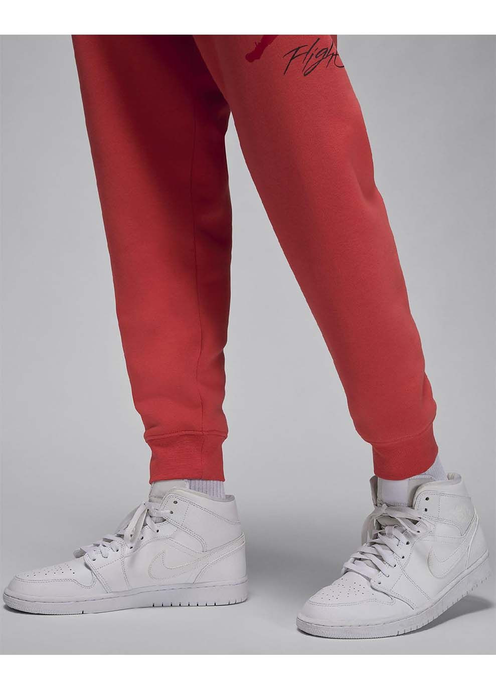 Красные демисезонные брюки Jordan