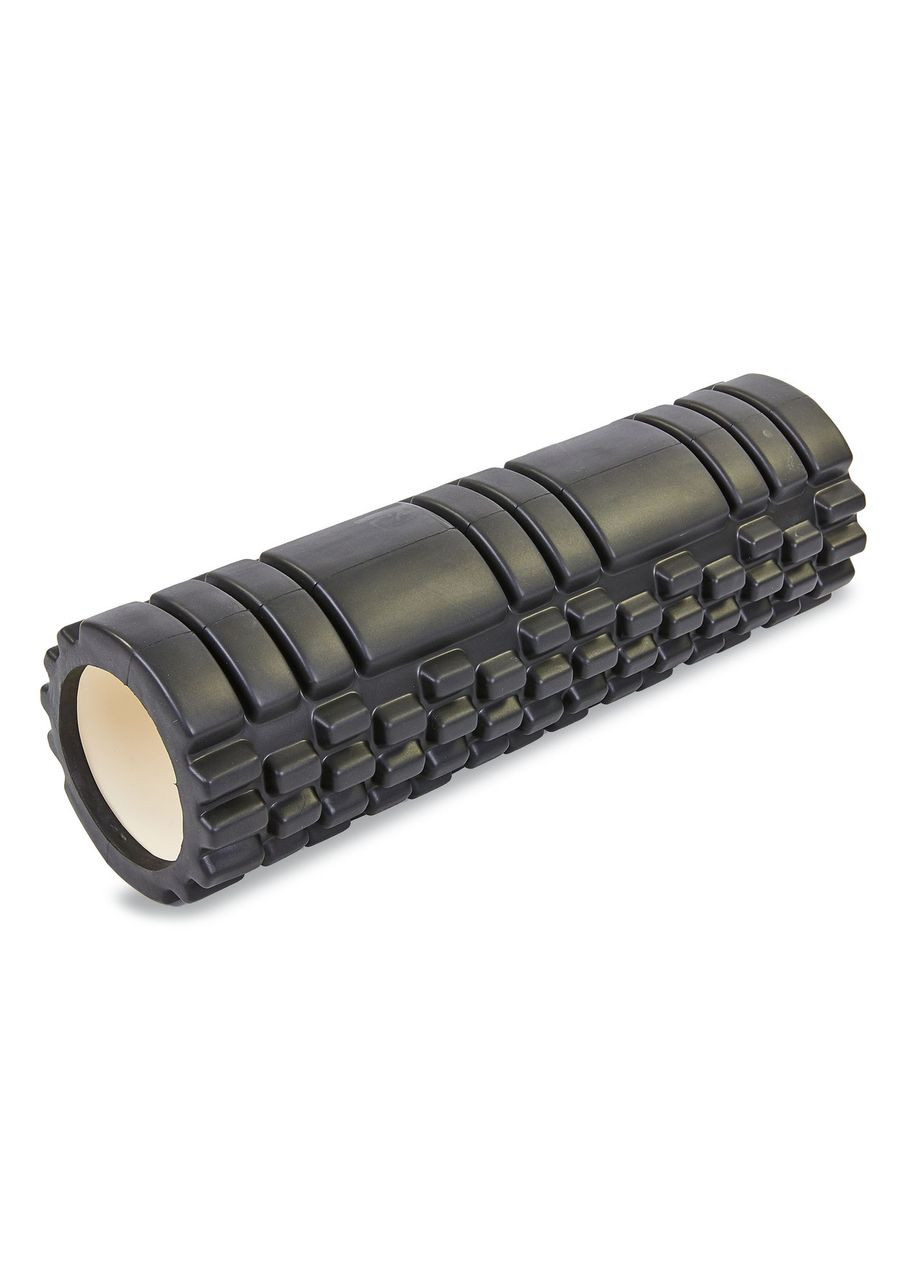 Роллер массажный цилиндр (ролик мфр) 45см Grid Combi Roller EVA (d-14см, ) (FI-6675_Черный) SP-Sport (361436908)