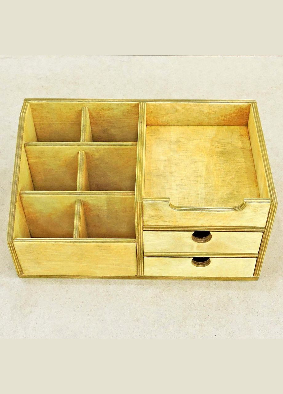 Настольный органайзер из дерева Спринг ваниль (КНЦ-000102) No Brand (328230331)