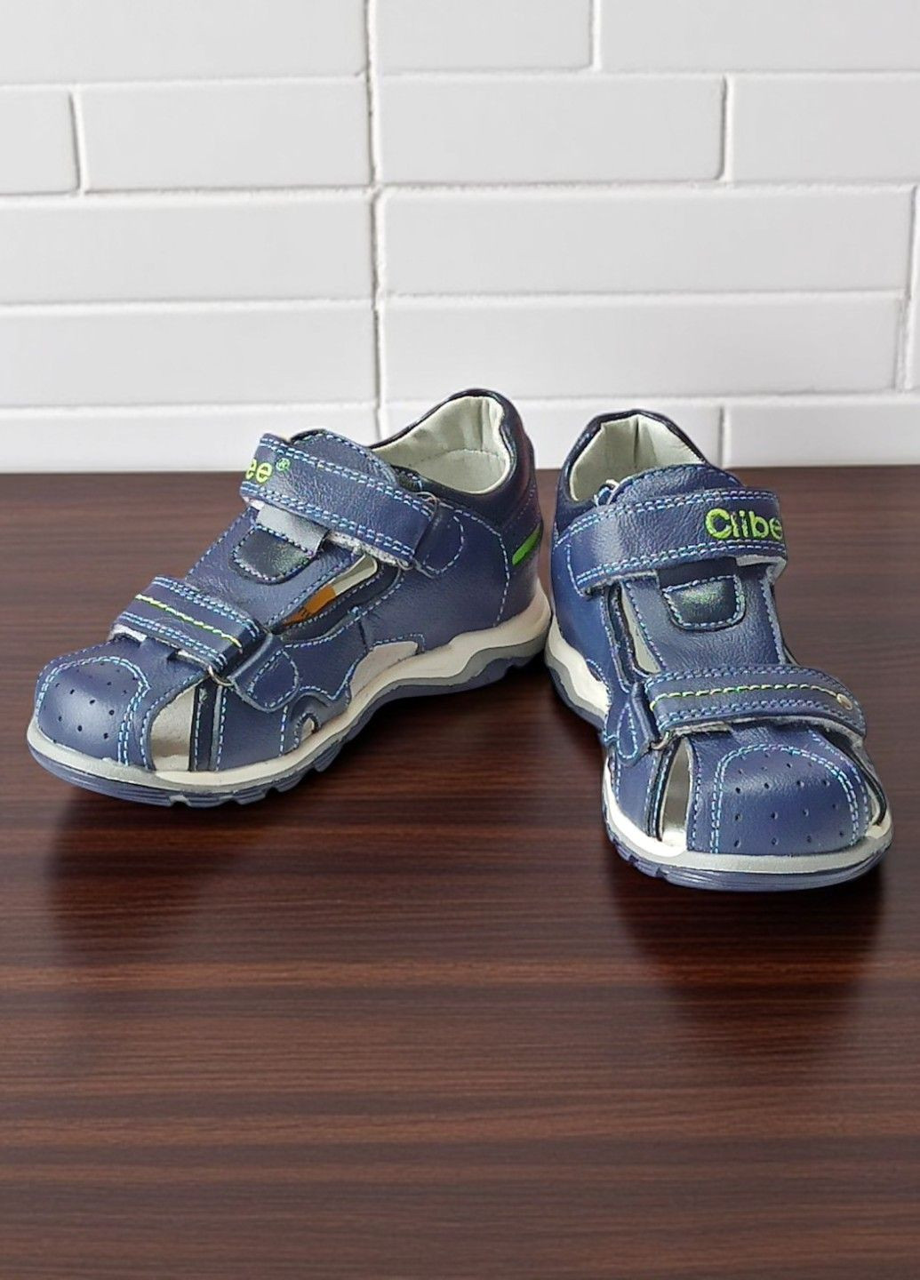 Шкіряні босоніжки ортопедичні для хлопчика закриті Clibeе Clibee (329852335)