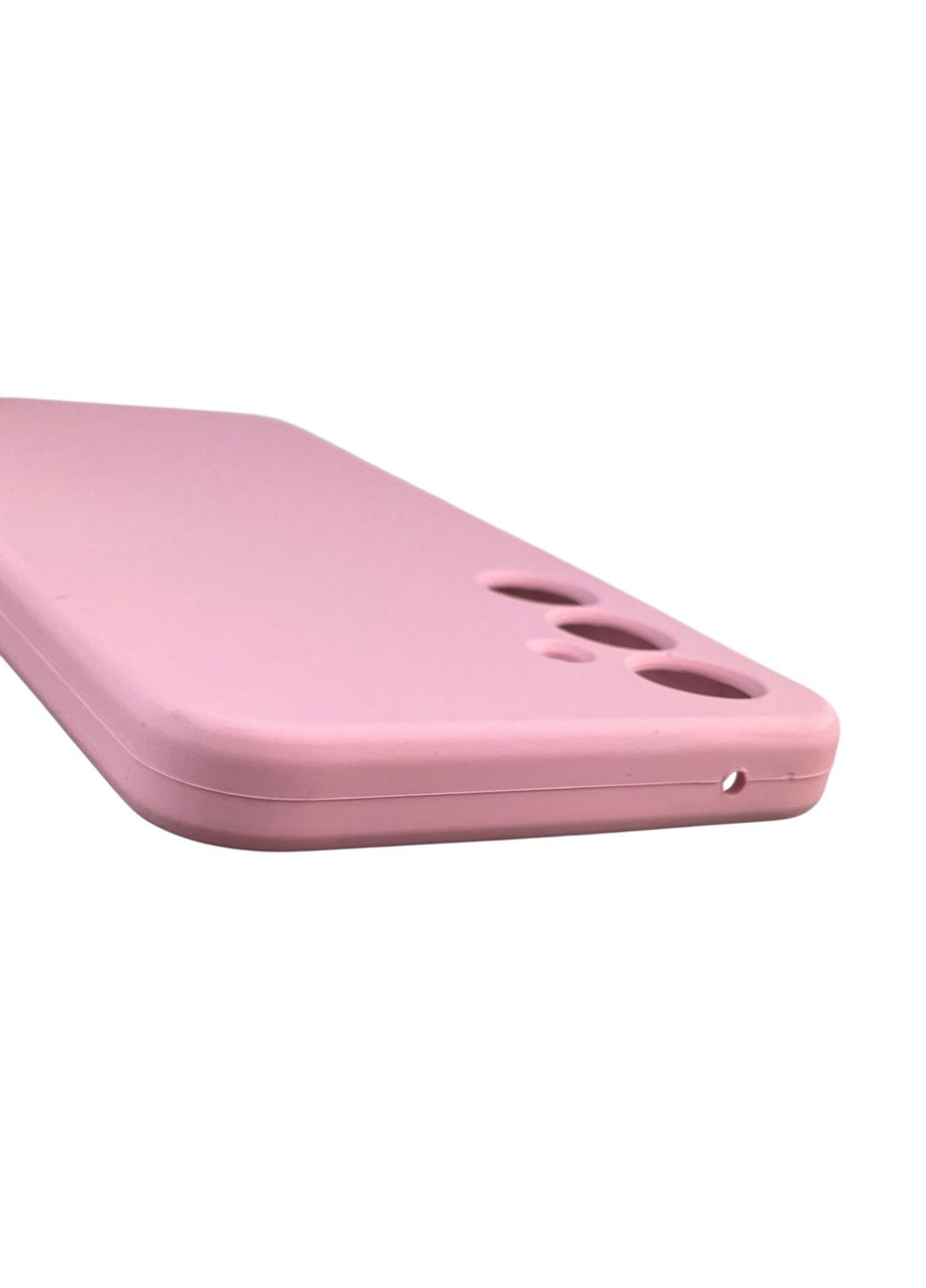 Чехол для Galaxy A35 5G (SM-A356B) силиконовый с микрофиброй нескользящий на самсунг а35 5г розовый Samsung (366386023)