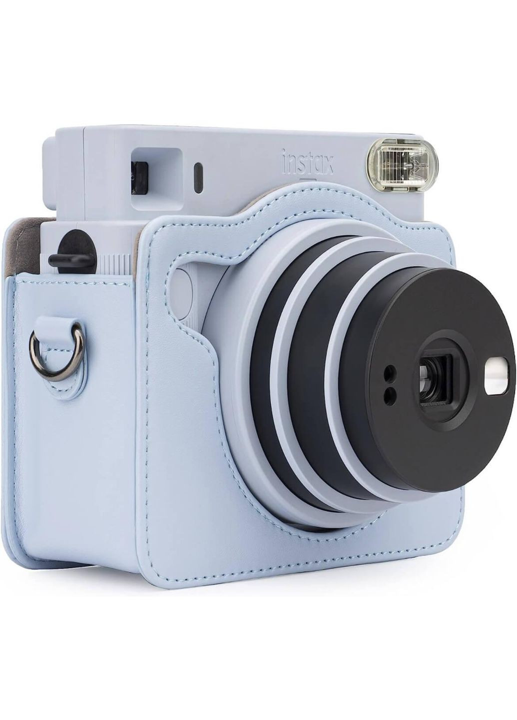 Набор камера Instax Square SQ1, Фотобумага 20шт, Чехол, Фотоальбом 80 фото Голубой Fujifilm (329191949)