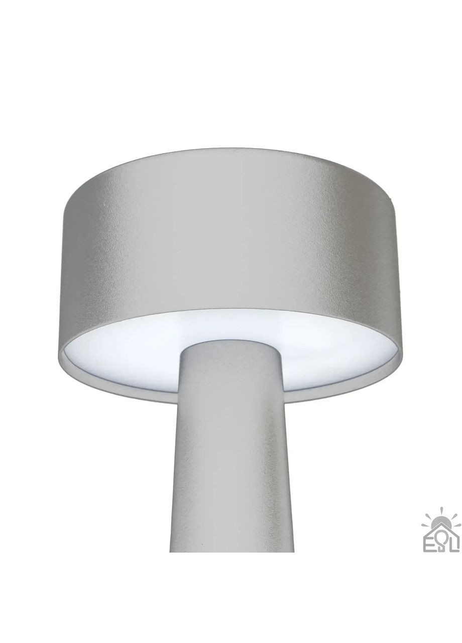 Настільна лампа сенсорна світлодіодна DOWN LIGHT з акумулятором 1200 mA Біла ESLLSE (365650686)