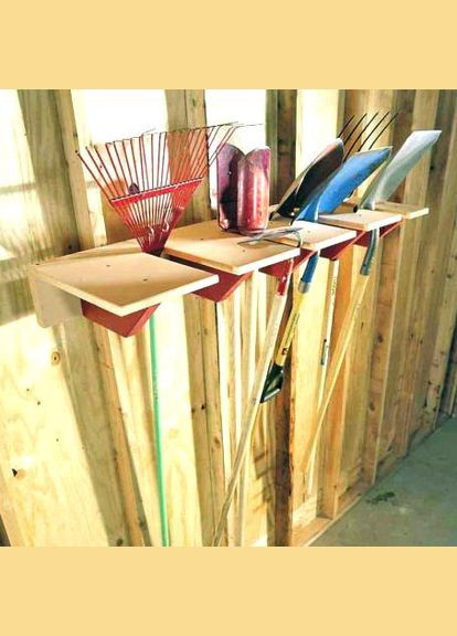 Органайзер для садового инвентаря из дерева Гамеро бланже (ОСН-001901) No Brand (328960349)