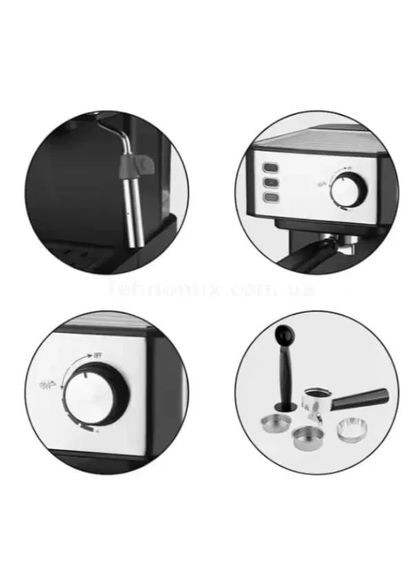 Рожковая кофеварка c капучинатором кофемашина с функцией взбивания молока (K8916) Sokany (361385237)