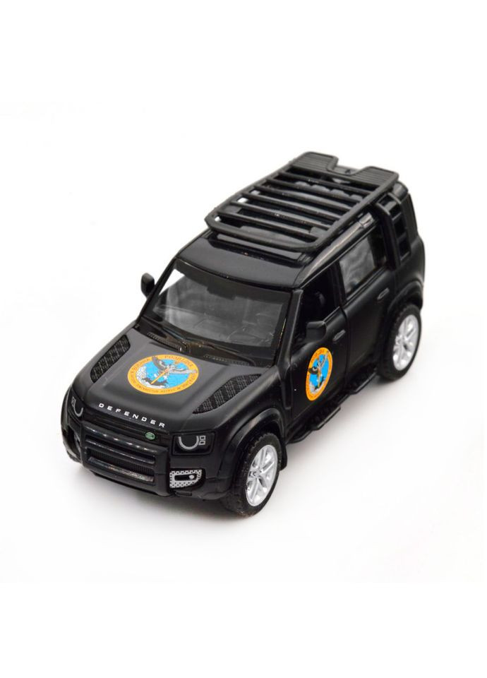 Автомодель серії "Шеврони Героїв" Land Rover Defender 110 "ГУР МО" 250364M TechnoDrive (302067342)