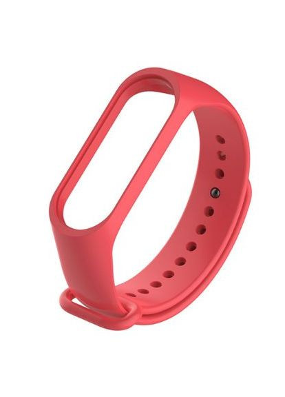 Ремешок Silicone Mi Band 5/6 Red ( 15 ) Smart Watch (297457388)