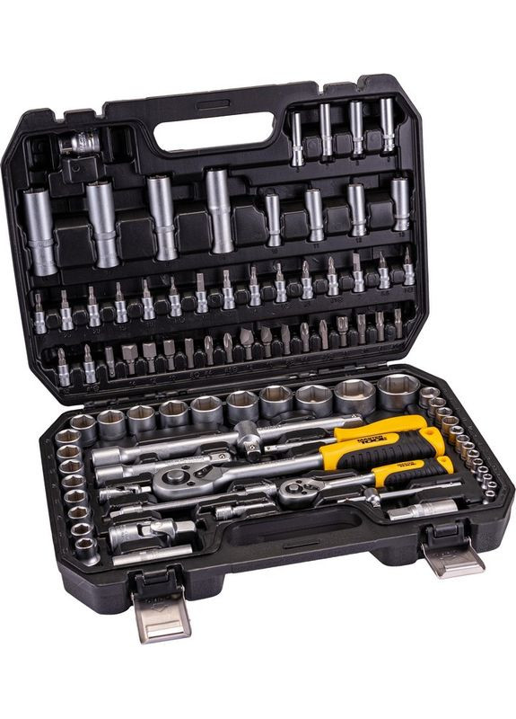 Набор ключей и насадок торцевых GM CV 1/4" и 1/2" 94 шт (78-5094) Mastertool (320576119)