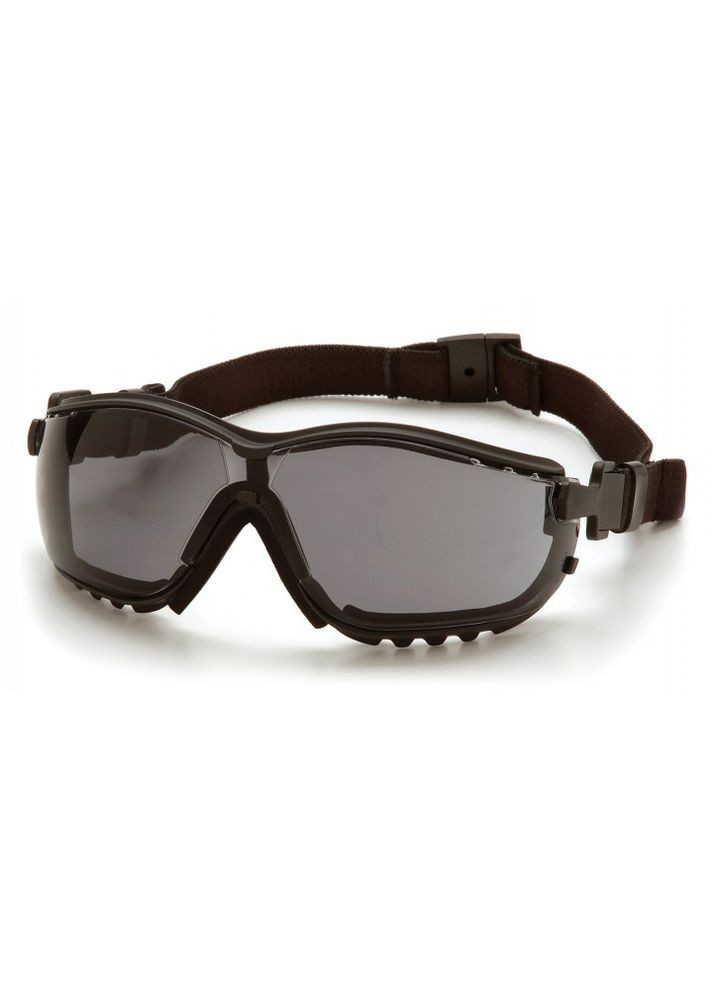 Очки защитные с уплотнителем V2G (gray) Anti-Fog, черные Pyramex (319705179)
