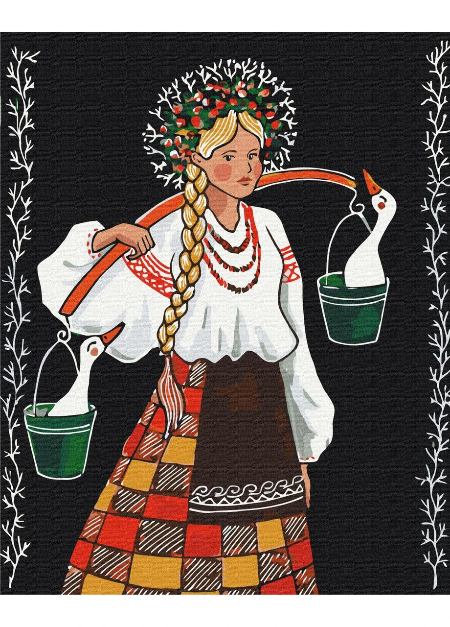 Несе Аня гуси © ANNART Brushme (400513577)