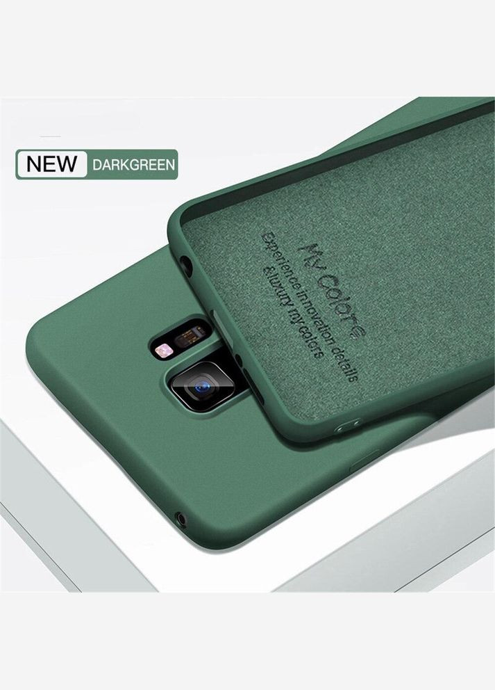 Силиконовый чехол для Galaxy S9 микрофибра soft touch Samsung (322212449)