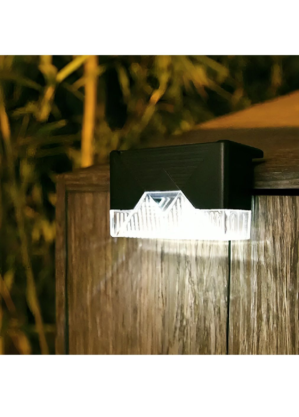 Уличный настенный наземный фасадный светильник фонарь с солнечной панелью датчиком движения сумеречным датчиком (480747-Prob) Unbranded (341675134)