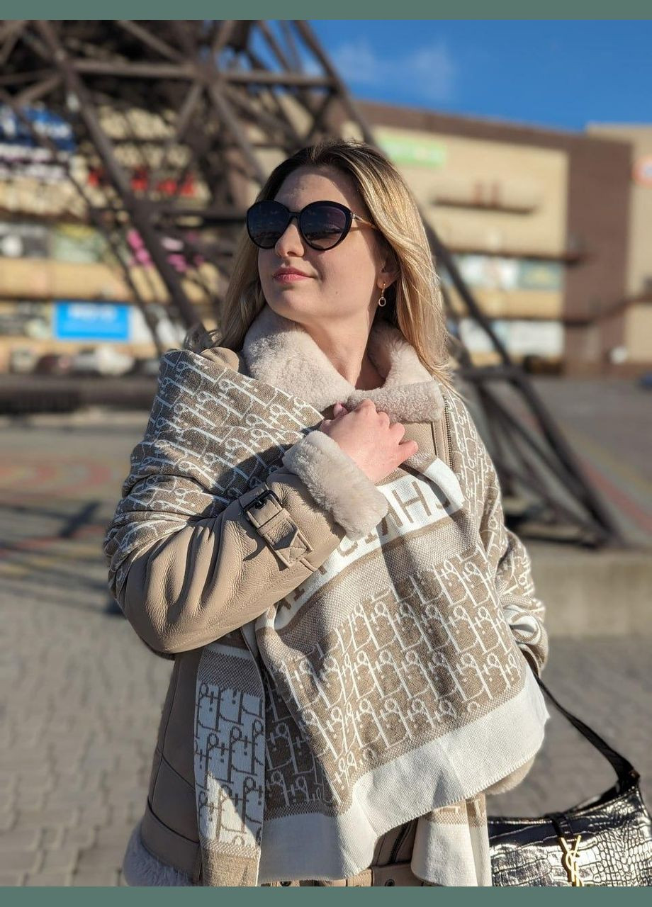 ПАЛАНТИН ШАРФ, ХУСТКА ЖЕНСКИЙ ШАРФ мокко No Brand (322464833)