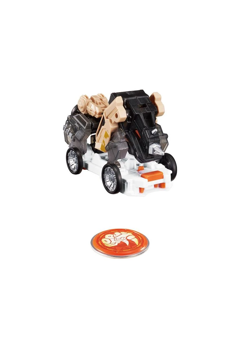 EU685303 Машинка-трансформер SCREECHERS WILD! S4 L3 - ЛАЙТНИНГ РАЙНО Huada Toys (330017432)