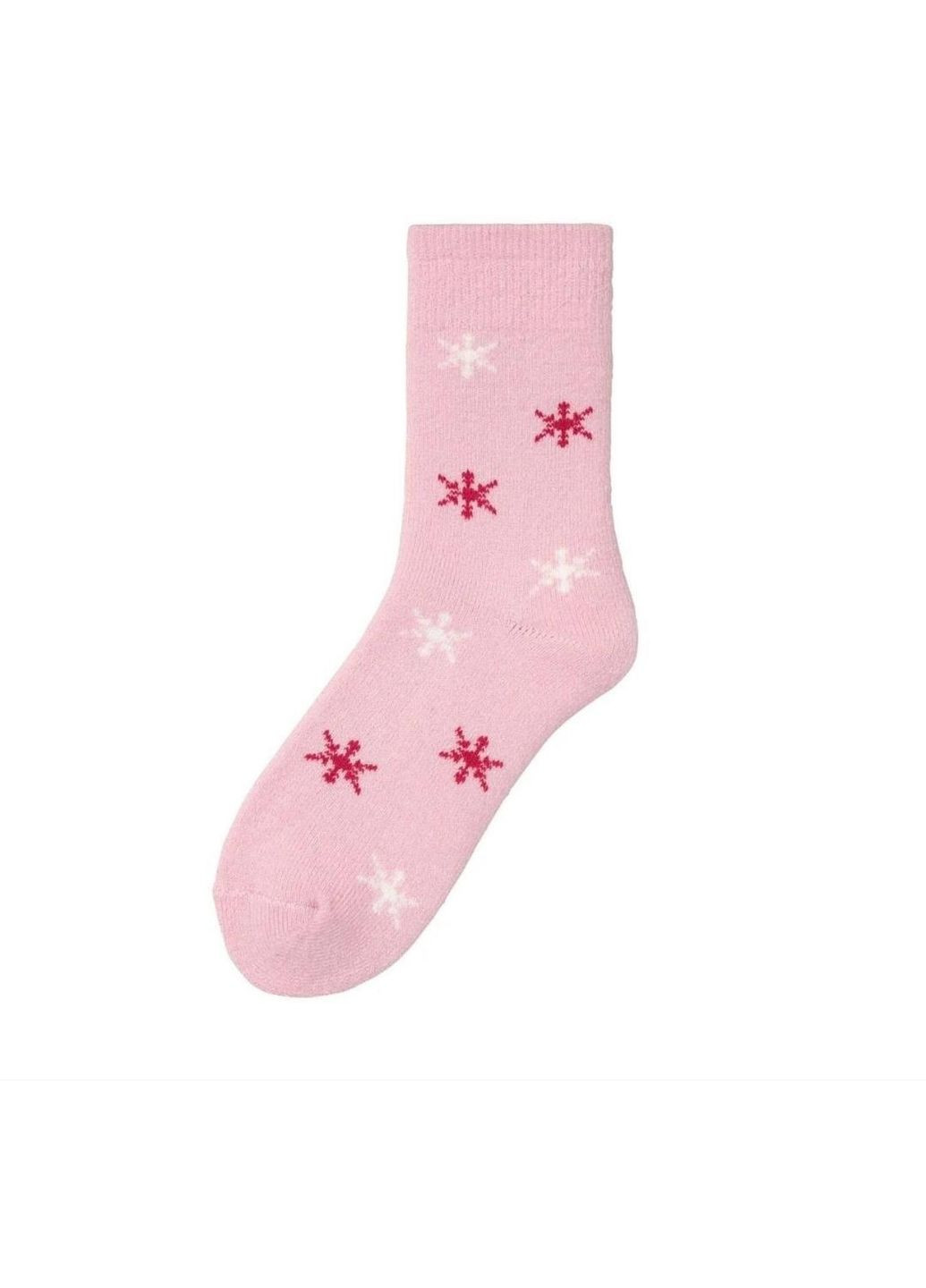 Шкарпетки дитячі термо 2 пари для дівчинки ! Рожеві/Кремові (24101601) Pepperts (370372465)