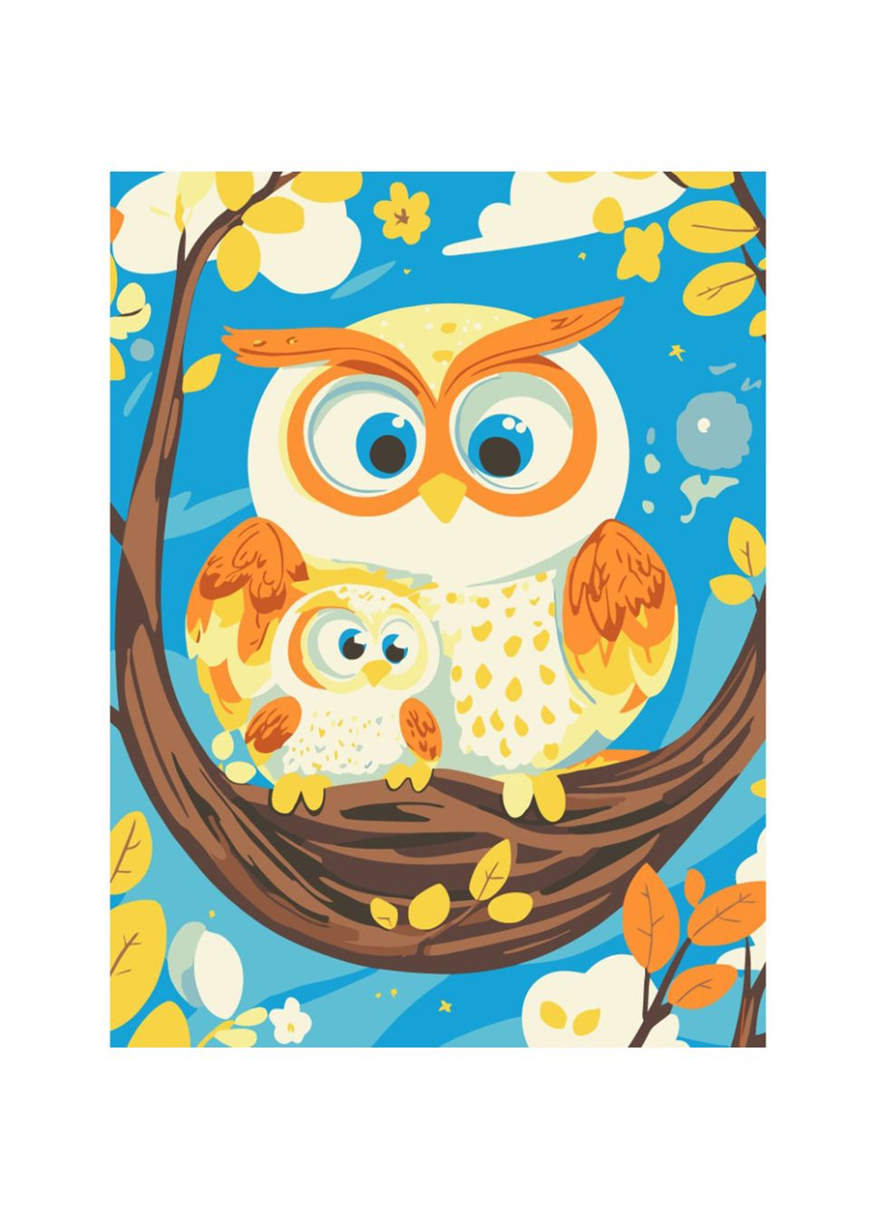 Картина по номерам "Мамочка-Сова" 15597-AC Art Craft (334143786)
