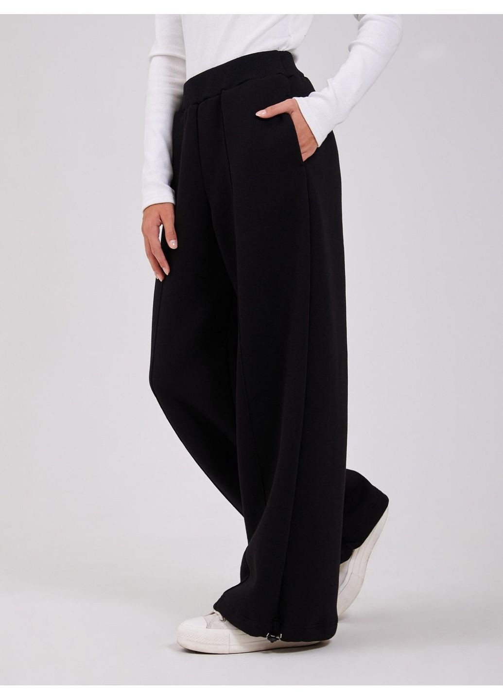 Черные зимние брюки Smil