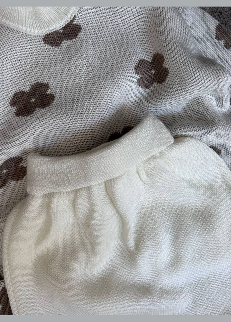 Женский костюм вязаный из хлопка. No Brand (314701070)